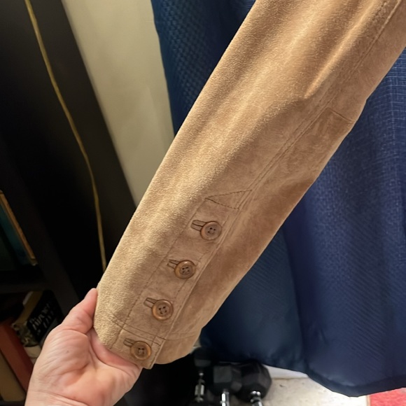 Alfani Leather Suede Jacket NWOT - Picture 6 of 8
